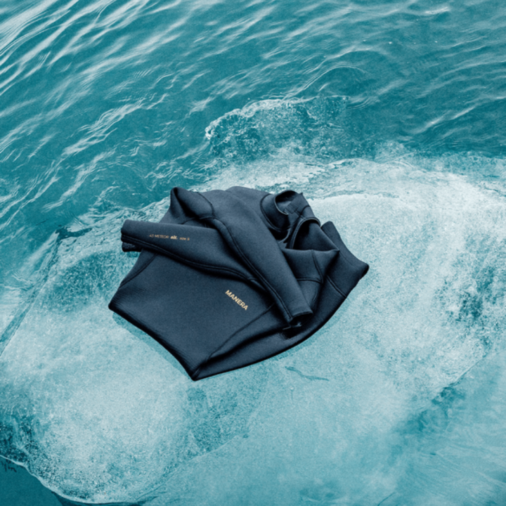 Combinaison de surf Manera Alr Meteor 4 3 frontzip noir homme | combi neoprene hiver pas cher