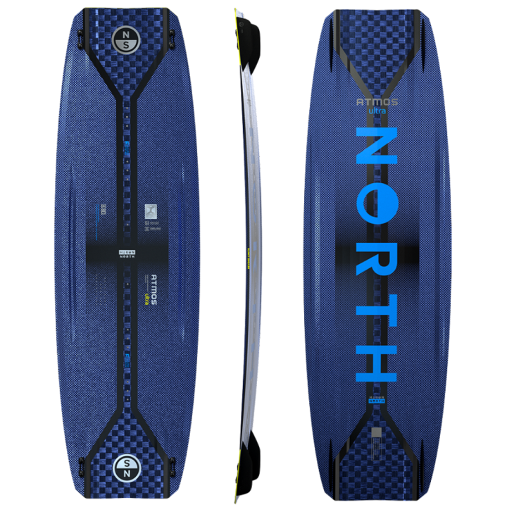 Kitesurfbrett North Atmos Ultra 2026 Twintip Vorderansicht 5