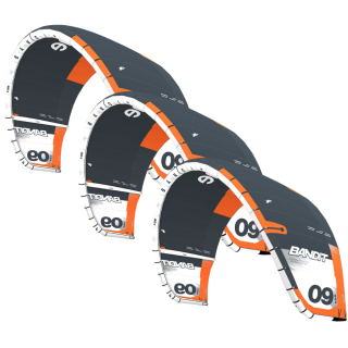 Pack 3 Ailes Bandit TEC XVII 2025 | F-ONE — Pack Kitesurf