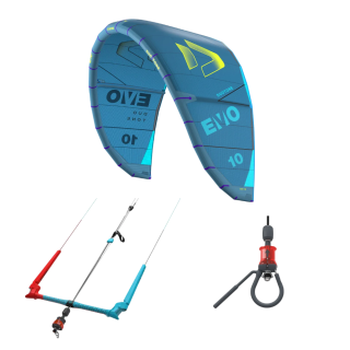 Pack Duotone Evo 2025 + Trust Bar + Chicken Loop | Kitesurf