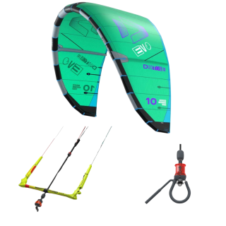 PACK KITESURF DUOTONE EVO + CLICK BAR + CHICKEN LOOP