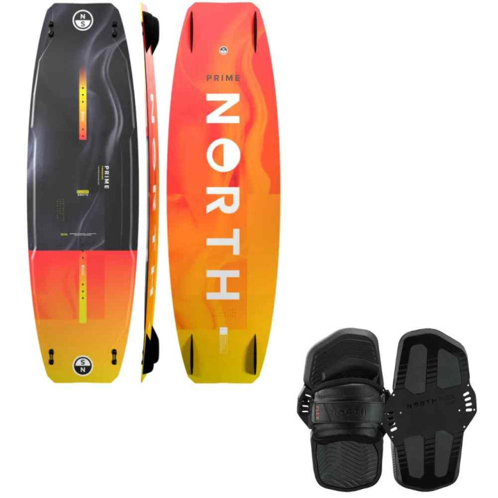 Pack Kitesurf North Prime + Pads Straps Flex | North