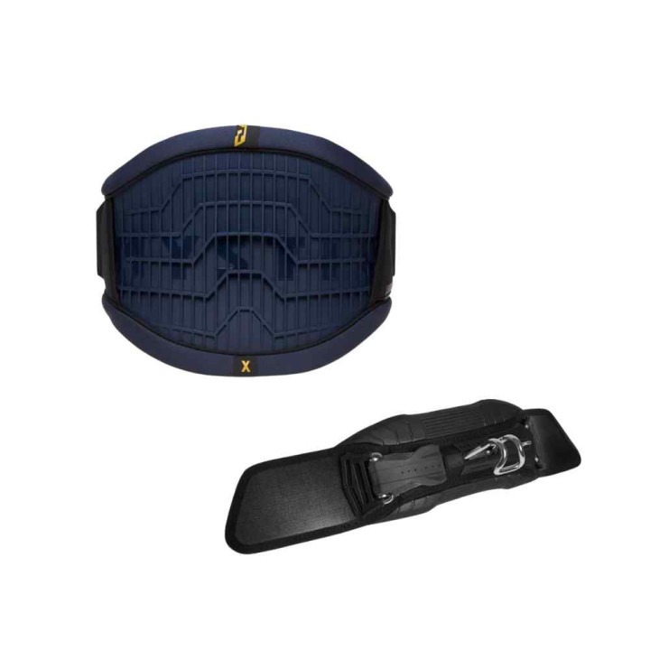 Pack kitesurf Mystic Warrior X + Ace Bar — harnais ceinture