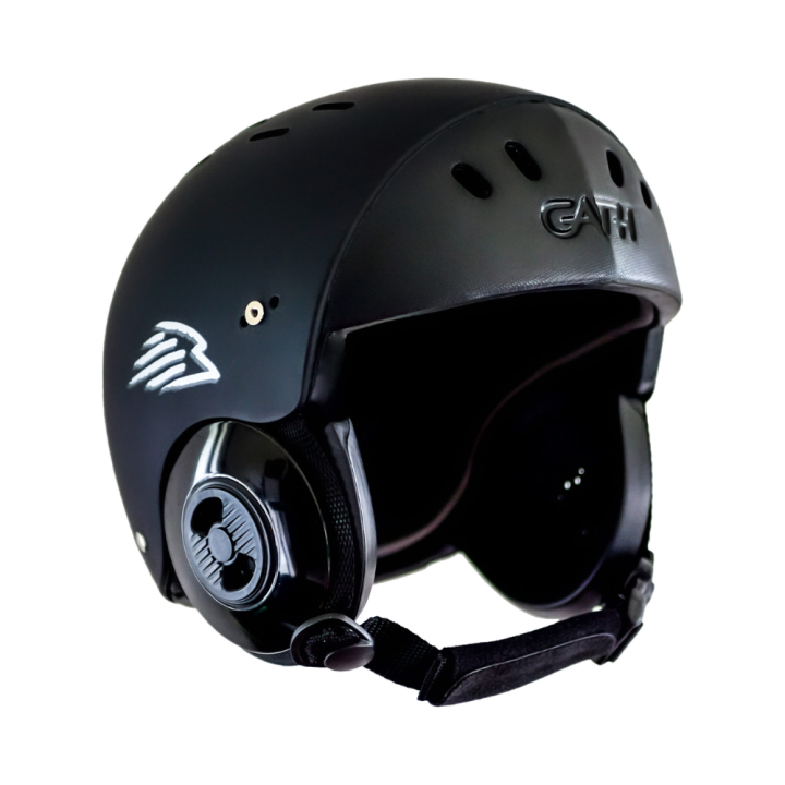 Casque Gath Convertible Surf noir vue principale protection tête kitesurf