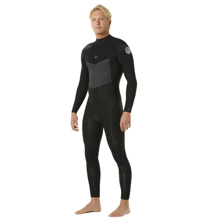 Combinaison de surf neoprene Rip Curl Dawn Patrol 4/3 backzip homme 2025 | Combinaison neoprene pas cher