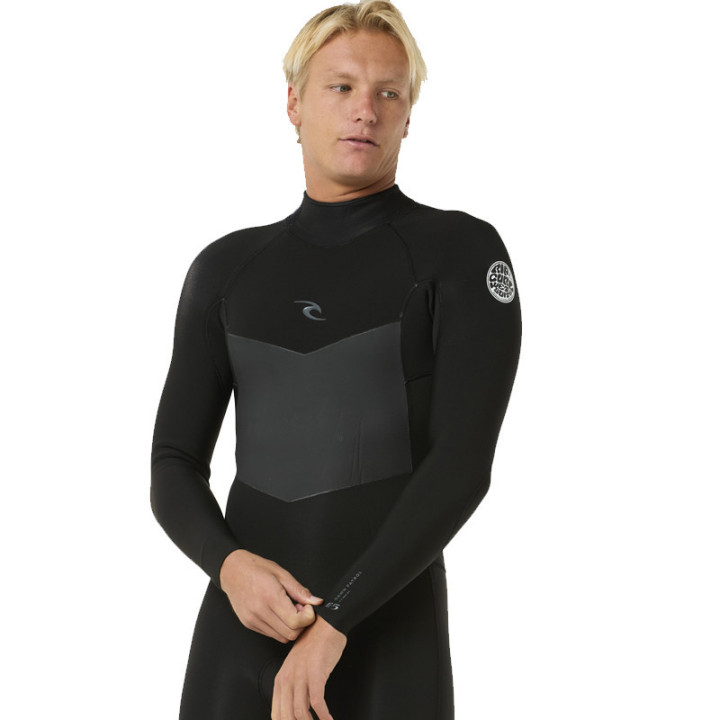 Combinaison de surf neoprene Rip Curl Dawn Patrol 4/3 backzip homme 2025 | Combinaison neoprene pas cher