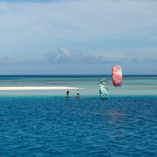 Aile kitesurf Duotone Neo corail 2024 en Stock au Meilleur Prix | Aile de kite à boudin freeride