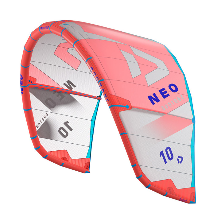 Aile kitesurf Duotone Neo corail 2024 en Stock au Meilleur Prix | Aile de kite à boudin freeride
