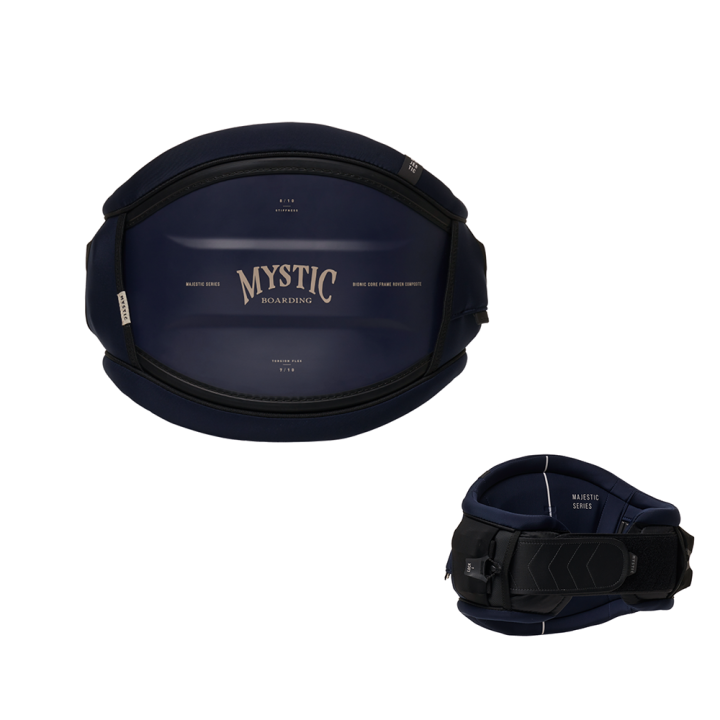 harnais kite ceinture Mystic Majestic 2024 Navy | Harnais rigide
