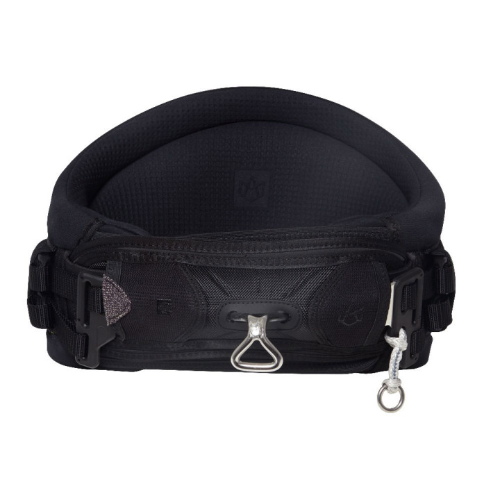 Harnais ceinture kitesurf Manera Eclipse noir pour homme vue de face