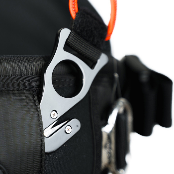 harnais kite ceinture Ozone Connect V4 Noir | Harnais twintip 