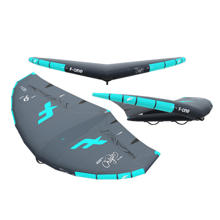 Aile de wing surf F-one Origin 2024 Onyx/Glacier