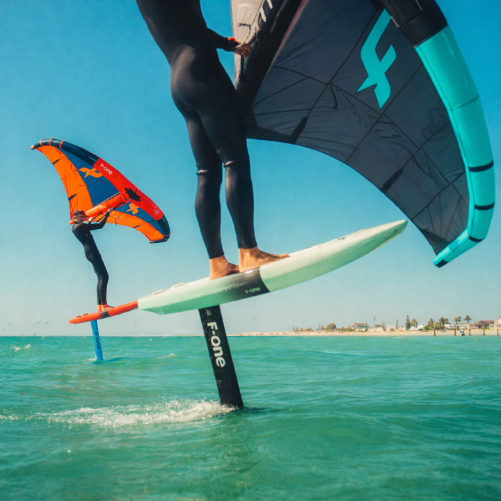 Aile de wing surf F-one Origin 2024 Onyx/Glacier