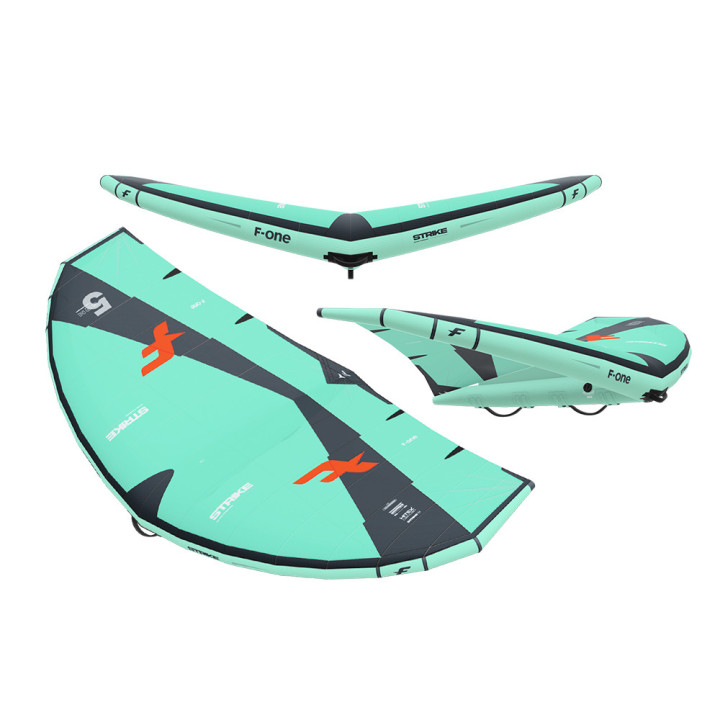 Aile de wing surf F-one Strike V4 2024 Mint/Onyx