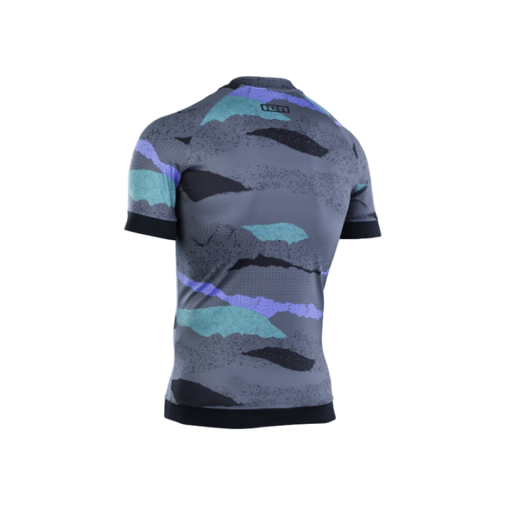 LYCRA ION MAZE MANCHES COURTES DARK COLLAGE | Assure une protection contre les rayons UV