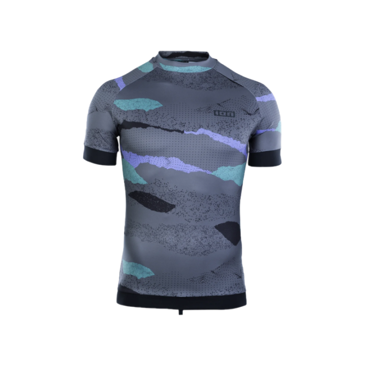 LYCRA ION MAZE MANCHES COURTES DARK COLLAGE | Assure une protection contre les rayons UV