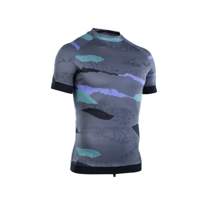 LYCRA ION MAZE MANCHES COURTES DARK COLLAGE | Assure une protection contre les rayons UV