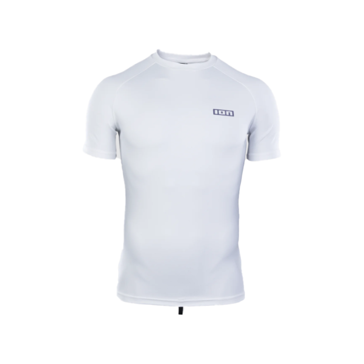 LYCRA ION MANCHES COURTES BLANC | Protection contre les rayons UV avec des matériaux recyclés
