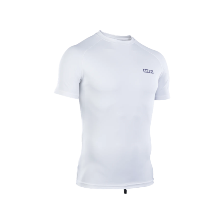 LYCRA ION MANCHES COURTES BLANC | Protection contre les rayons UV avec des matériaux recyclés