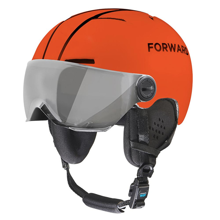Casque protection Forward Whip X-Over Visor orange | Casque wakeboard pas cher TU