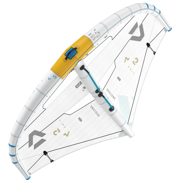 Aile wingsurf Duotone Unit SLS Concept Blue 2025 en Stock au Meilleur Prix | Aile de wing à caisson