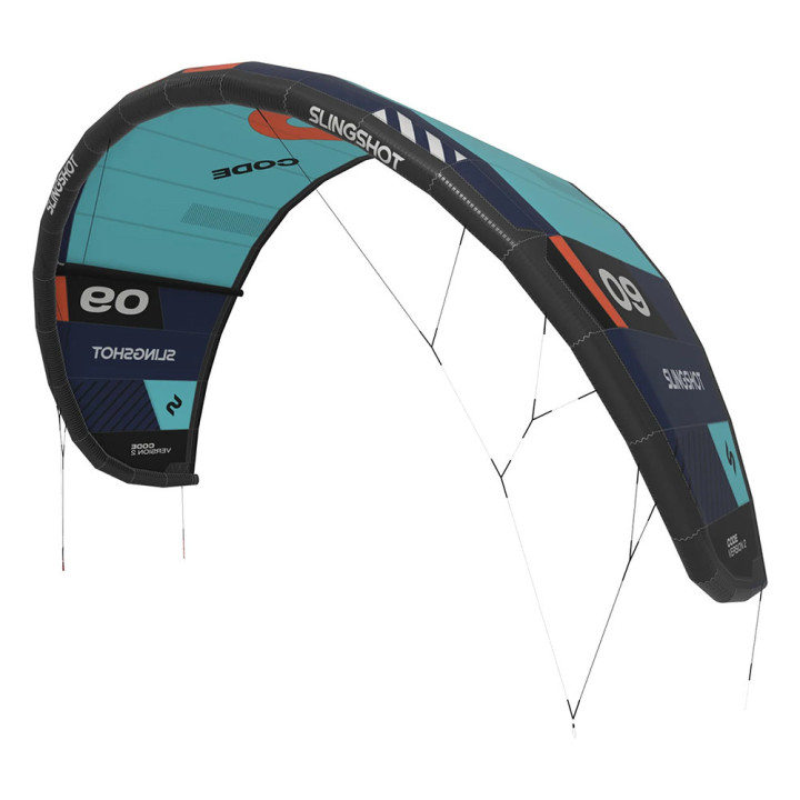 Aile kitesurf Slingshot Code V2 2025 en Stock au Meilleur Prix | Aile de kite à boudin