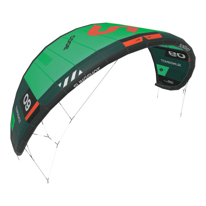 Aile kitesurf Slingshot Code V2 2025 en Stock au Meilleur Prix | Aile de kite à boudin