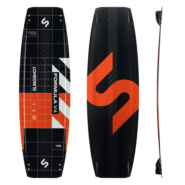 Planche kitesurf twintip Slingshot Formula V4 2025 | Board de Kite Twintip polyvalente pas cher