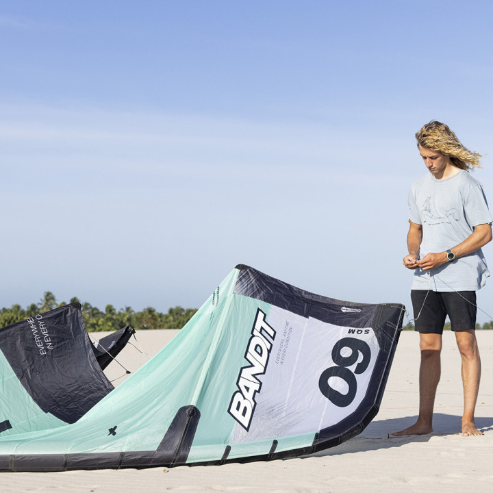 Aile kitesurf Fone Bandit XVII TEC 2025 en Stock au Meilleur Prix | Aile de kite à boudin freeride