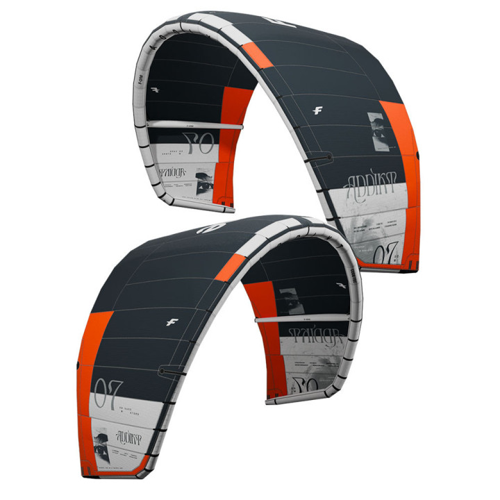 Aile kitesurf F-one Addikt V1 2025 en Stock au Meilleur Prix | Aile de kite à boudin freeride