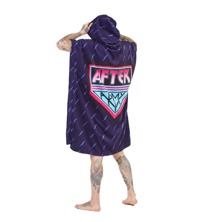 Poncho After Essentials Music Series Love It Loud | Poncho surf pas cher