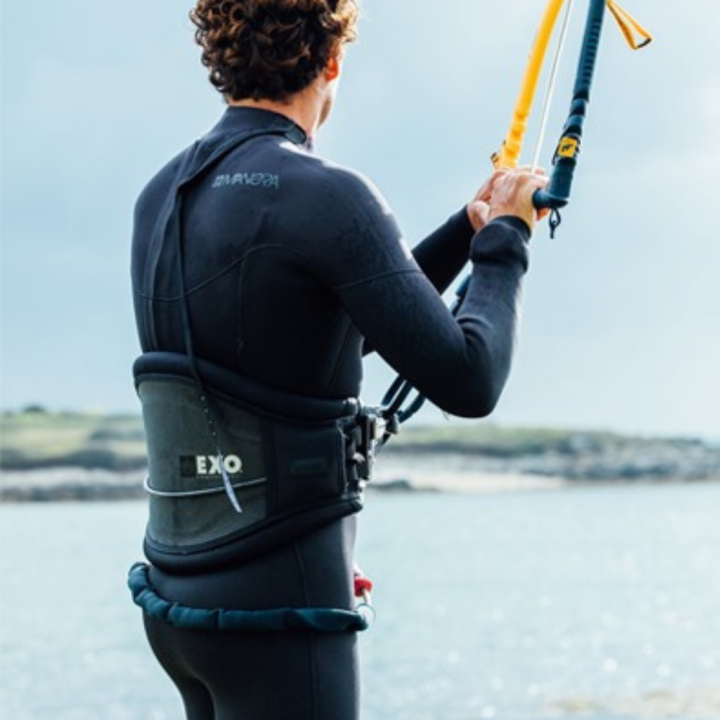 Harnais ceinture kitesurf homme Manera EXO gris vue générale 3