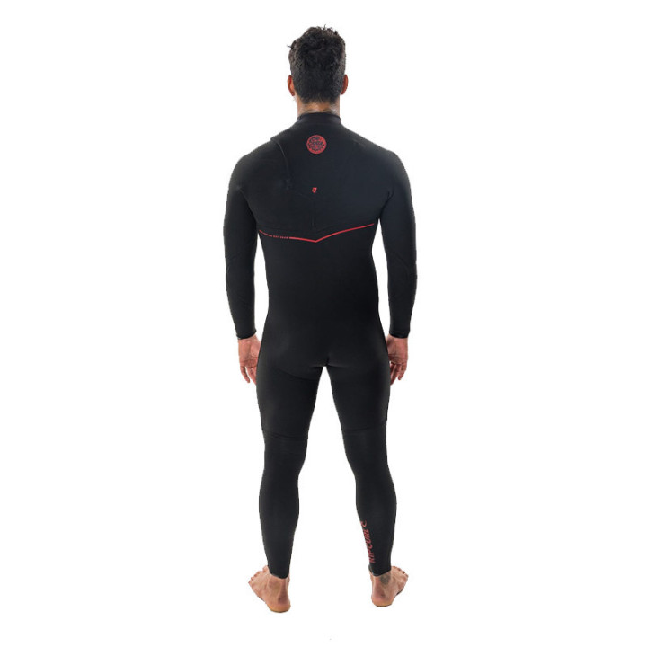 Combinaison de surf RipCurl FlashBomb Fusion GB 4/3 Freezip Homme 2025|combi neoprene hiver pas cher