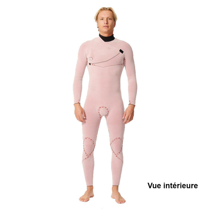 Combinaison de surf RipCurl FlashBomb Fusion GB 4/3 Freezip Homme 2025|combi neoprene hiver pas cher