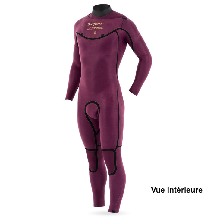 Combinaison Neoprene Manera Seafarer 4/3 FrontZip Homme 2025 | Combinaison Neoprene hiver pas cher
