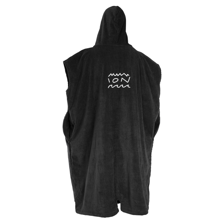 Poncho de bain Ion Core Noir | Poncho surf pas cher
