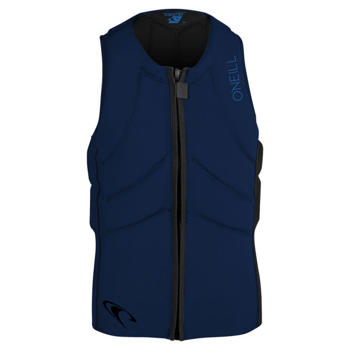 Gilet impact O'Neill Slasher Navy Black | Gilet impact wakeboard pas cher