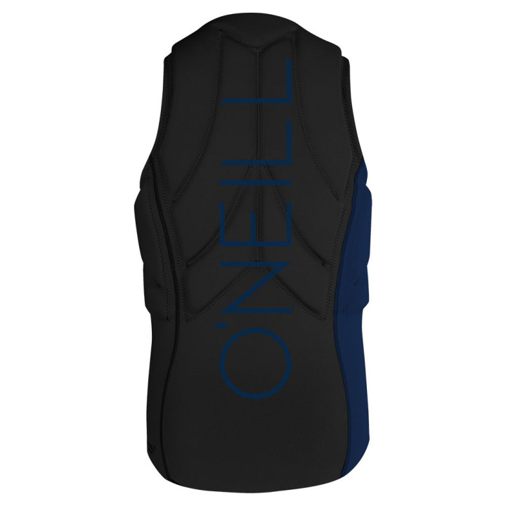 Gilet impact O'Neill Slasher Navy Black | Gilet impact wakeboard pas cher
