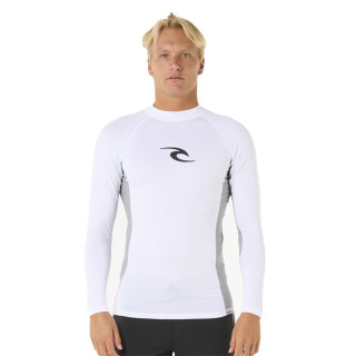 Lycra surf homme rip curl LS blanc | Lycra neoprene manche longue pas cher