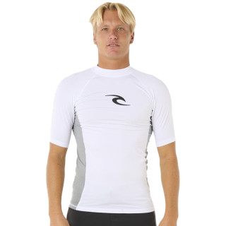 Lycra surf homme rip curl wave ss blanc | Lycra neoprene pas cher