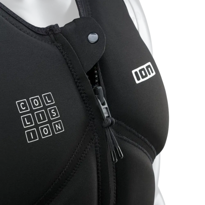 Gilet impact wakeboard ion vest collision core frontzip noir homme|Gilet impact wakeboard pas cher