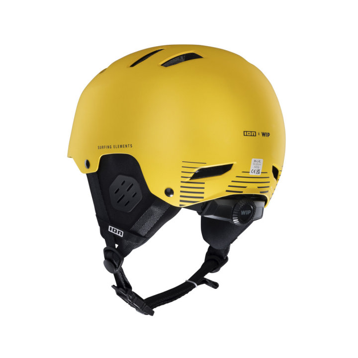 Casque ion helmet slash amp mustard| Casque wakeboard & kitesurf