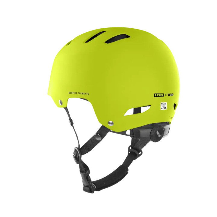 Casque ion helmet slash core lime alert| Casque wakeboard & kitesurf
