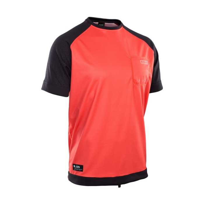 WETSHIRT ION MANCHES COURTES ROUGE/NOIR | Flysurf.com