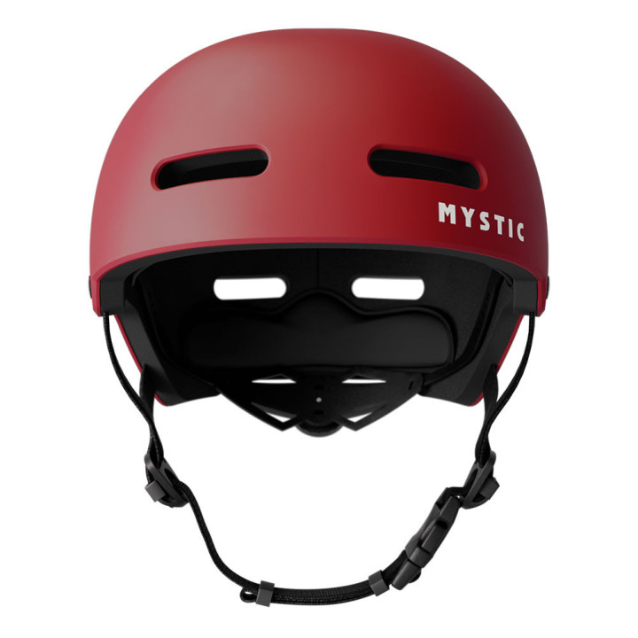 Casque de protection Mystic Vandal Pro rouge vue principale
