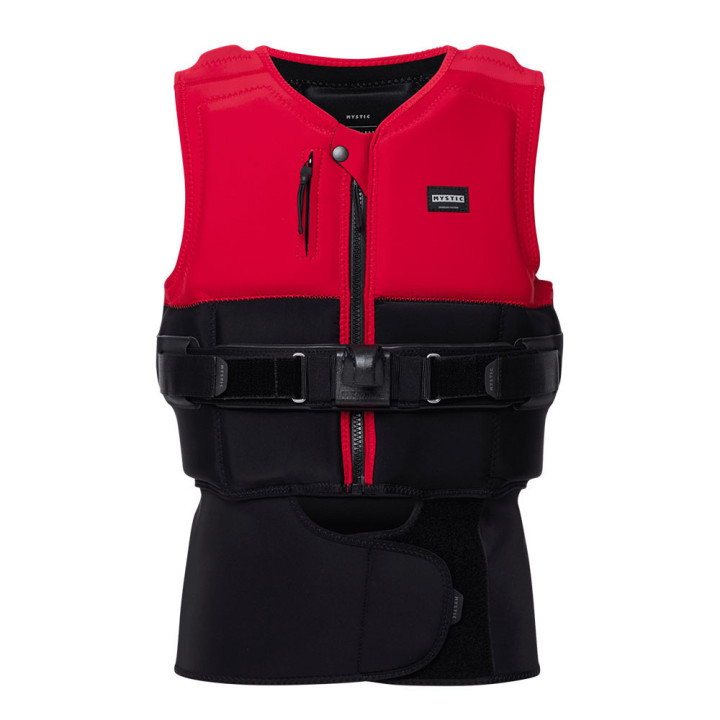 Gilet impact wakeboard Mystic homme Crochet Endure Wing Rouge | Gilet wakeboard pas cher